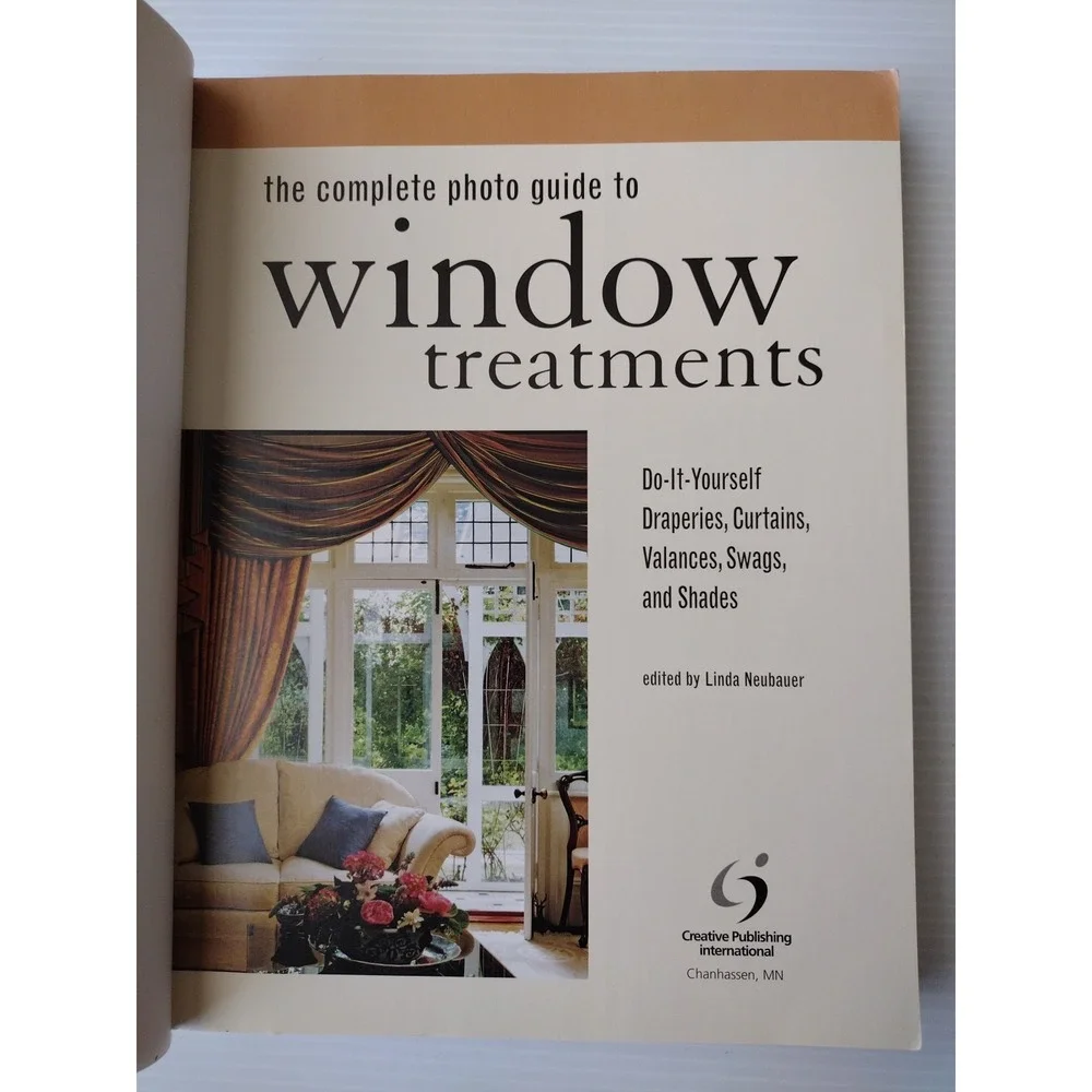 Complete Photo Guide to‎ Window Treatments : DIY Draperies, Curtains,...